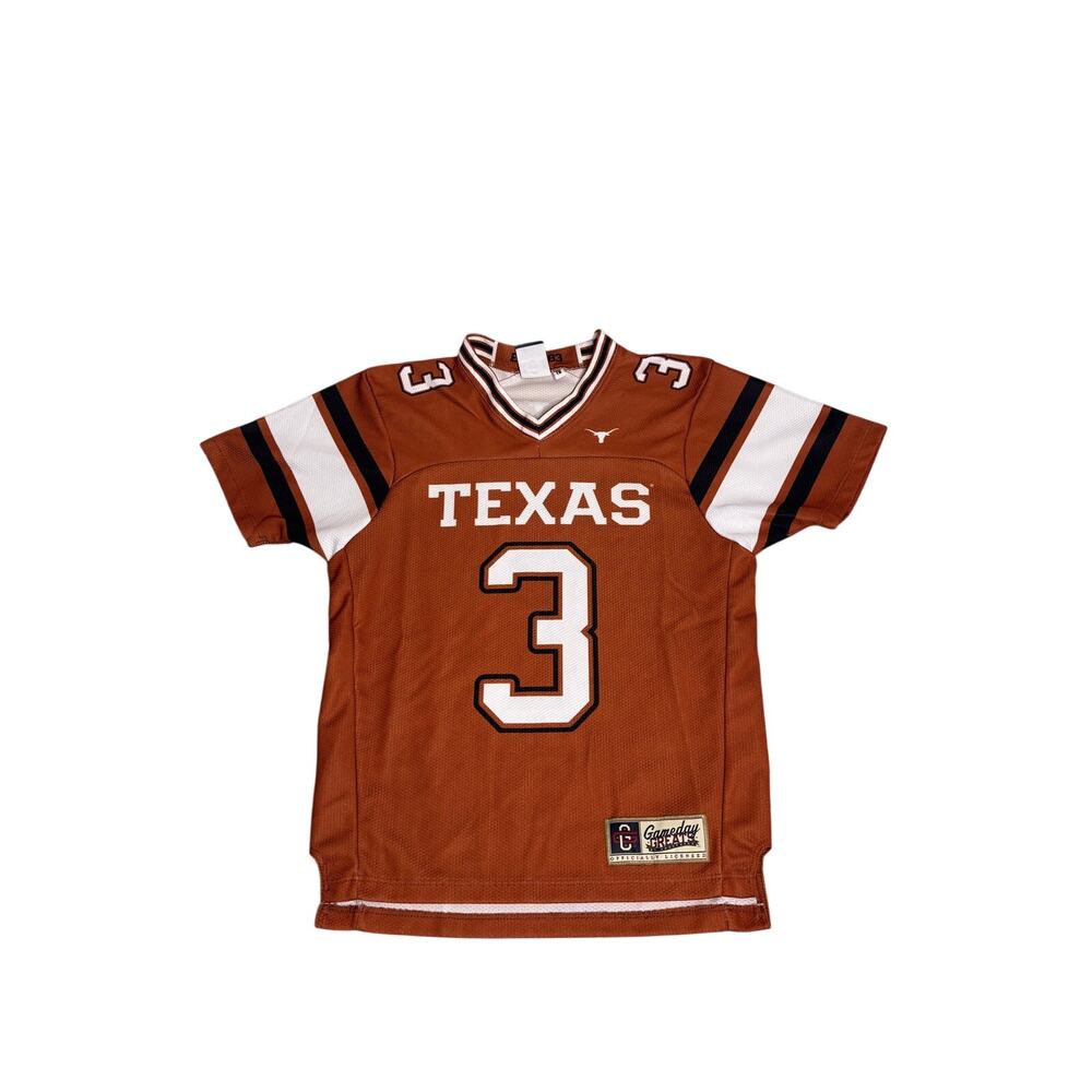 Texas Longhorns #3 Football Jersey — KIDS